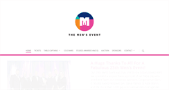 Desktop Screenshot of mensevent.org